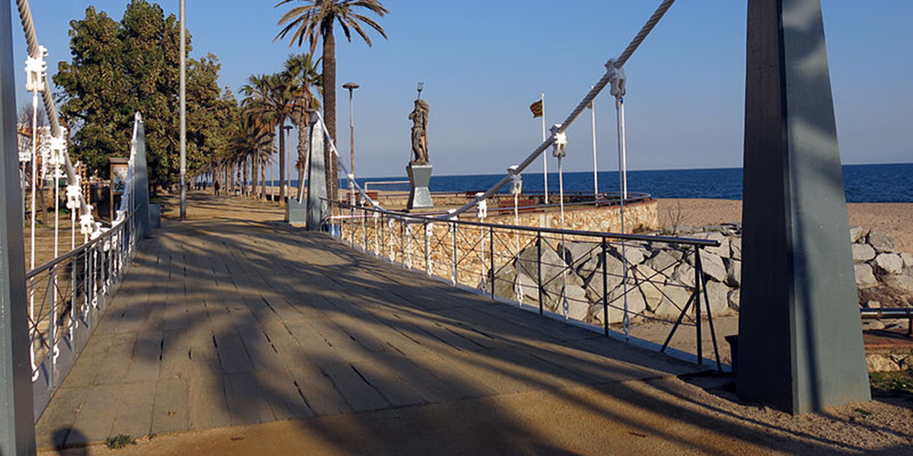 Passeig marítim Canet de Mar